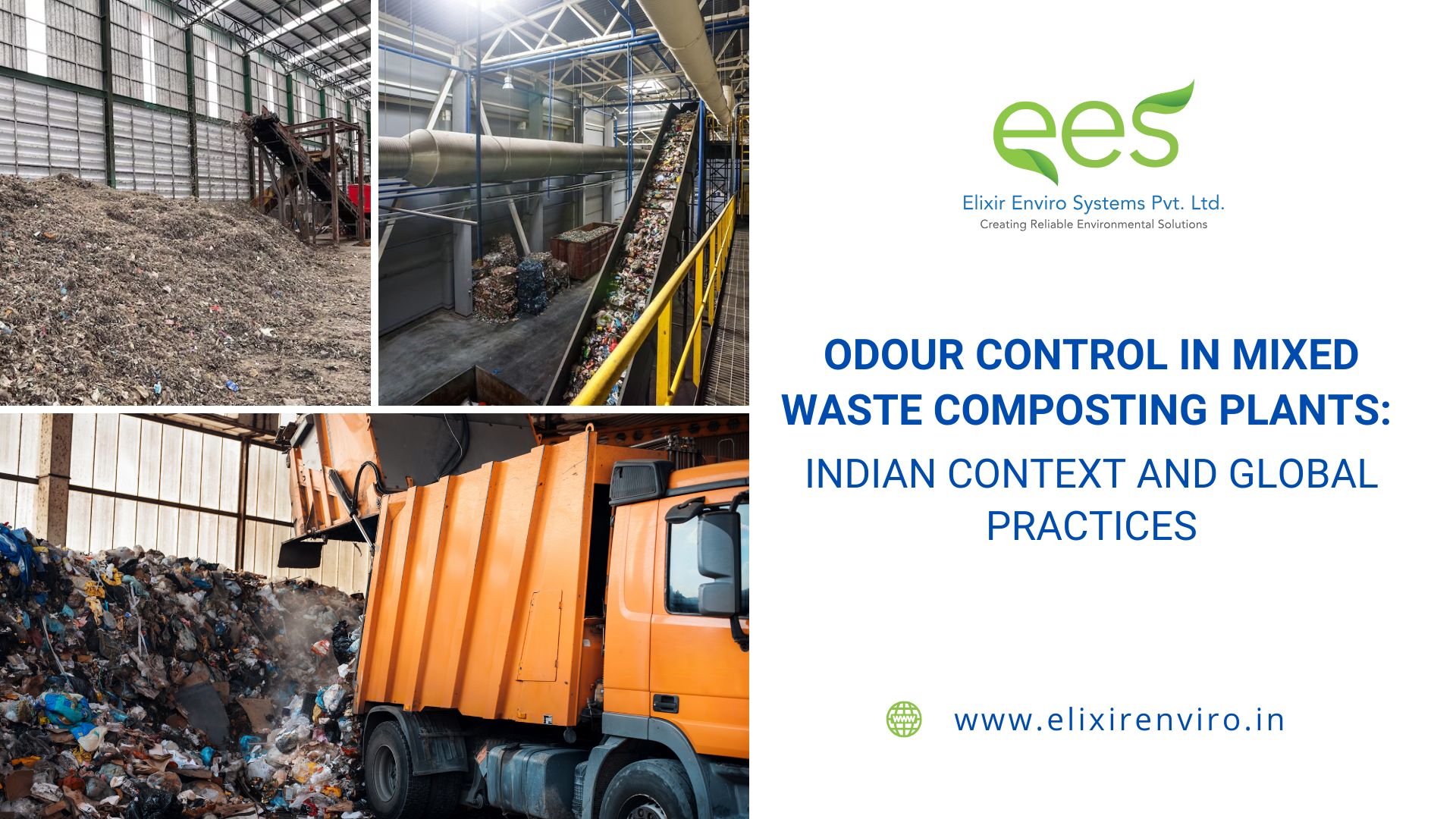 Odour Control in Mixed Waste Composting Plants: Indian Context and Global Practices