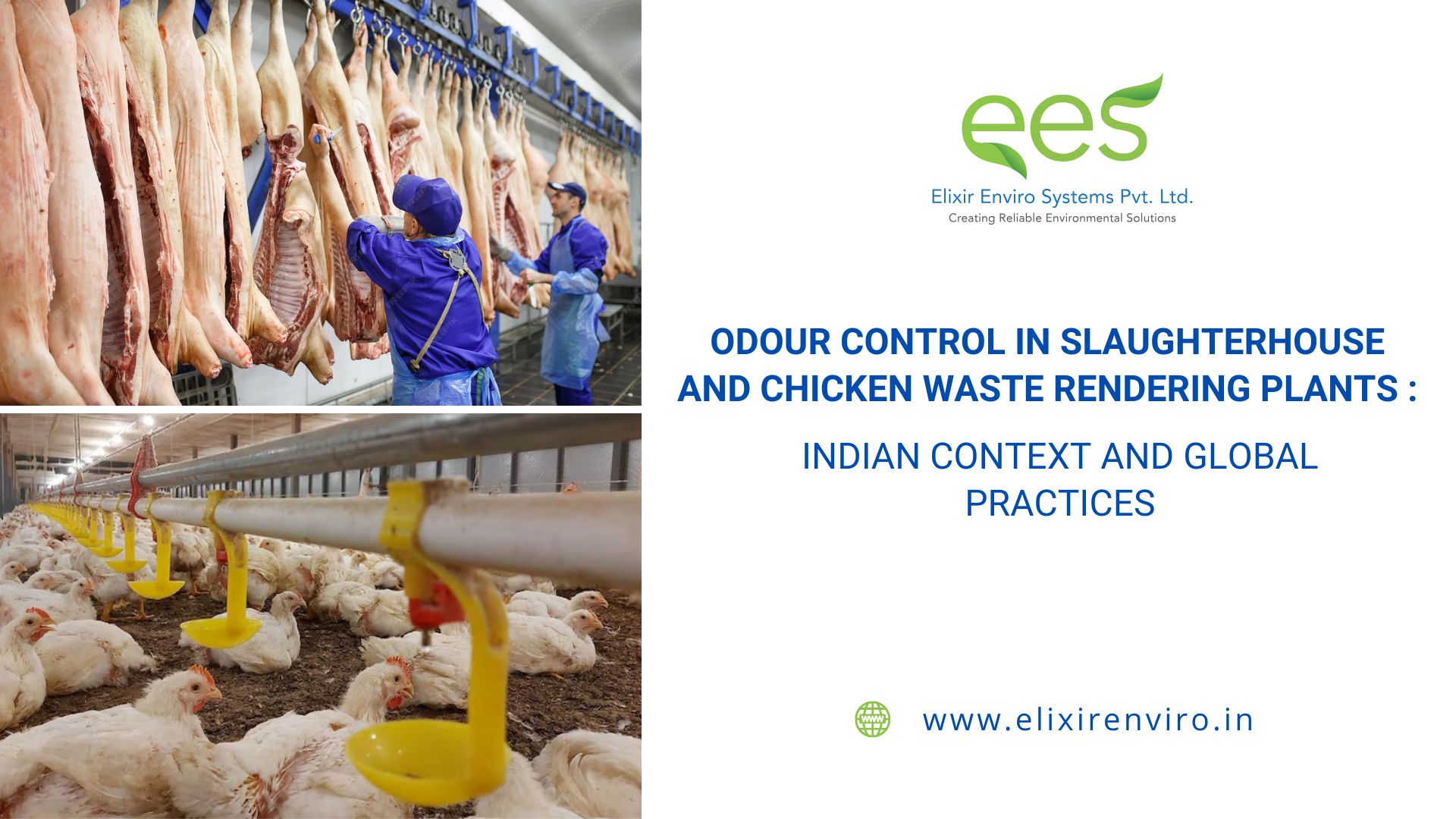 Odour Control in Slaughterhouse and Chicken Waste Rendering Plants: Indian Context and Global Practices