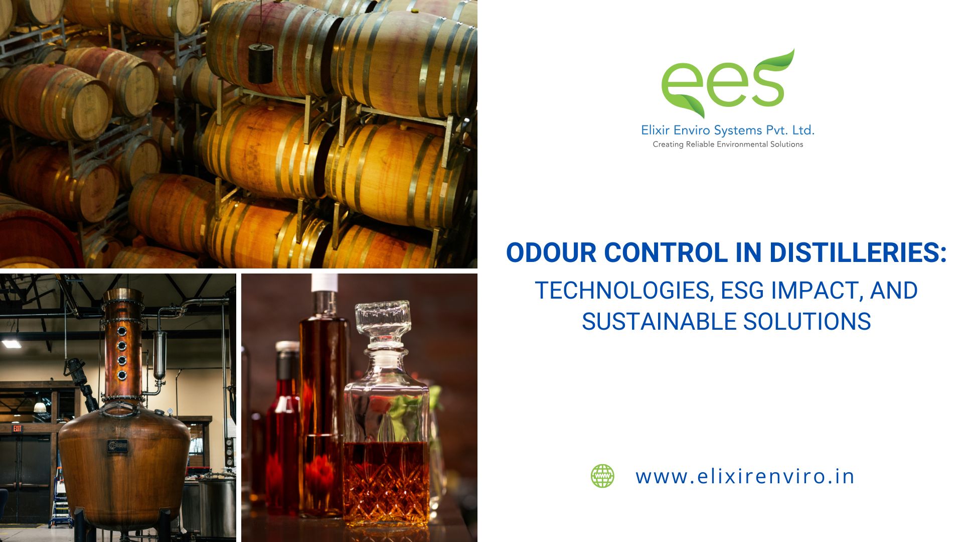 Odour Control in Distilleries: Technologies, ESG Impact, and Sustainable Solutions