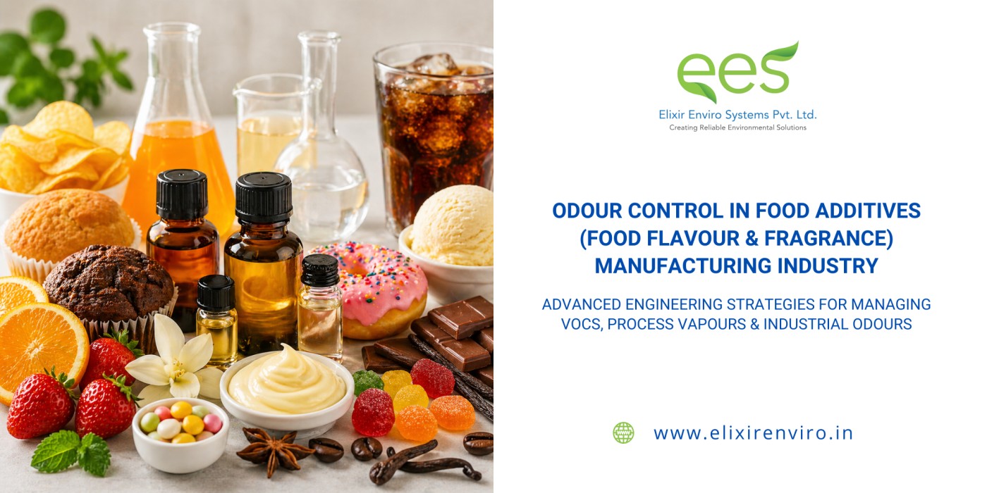 Odour Control in Food Additives (Food Flavour & Fragrance) Manufacturing Industry
