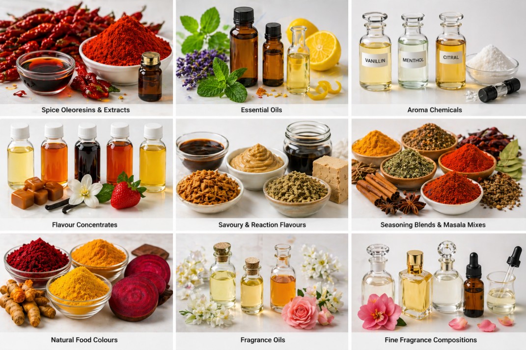Products that Come Under Food Additives and Flavours