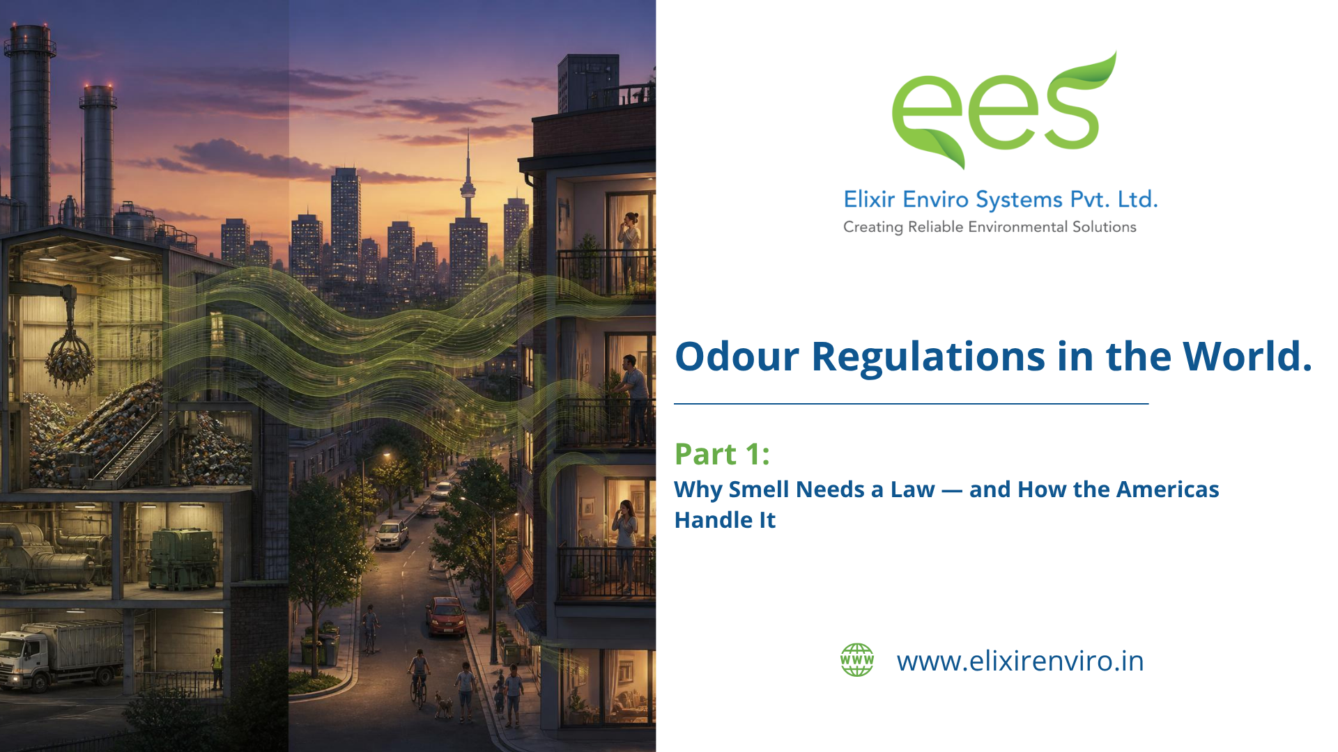 Odour Regulations in the World. Part 1: Why Smell Needs a Law — and How the Americas Handle It